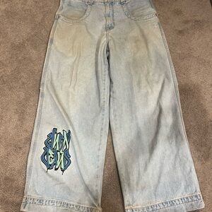 JNCO jeans “rollin” 26in leg opening